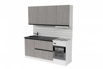 Кухонный гарнитур Сюита макси 1800 мм (Герда) в Богдановиче - bogdanovich.mebel-e96.ru