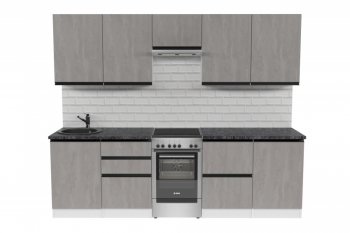 Кухонный гарнитур Сюита мега 2500 мм (Герда) в Богдановиче - bogdanovich.mebel-e96.ru