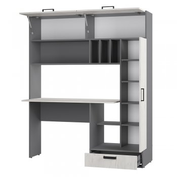 Стол компьютерный Техно графит/крафт  (БТС) в Богдановиче - bogdanovich.mebel-e96.ru