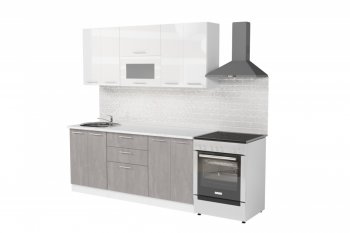 Кухонный гарнитур Терция макси 2 1800 мм (Герда) в Богдановиче - bogdanovich.mebel-e96.ru