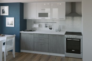 Кухонный гарнитур Терция макси 2 1800 мм (Герда) в Богдановиче - bogdanovich.mebel-e96.ru