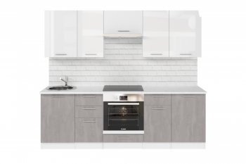 Кухонный гарнитур Терция базис 2400 мм (Герда) в Богдановиче - bogdanovich.mebel-e96.ru