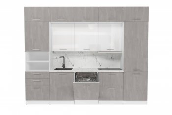 Кухонный гарнитур Терция экстра 5 3000 мм (Герда) в Богдановиче - bogdanovich.mebel-e96.ru