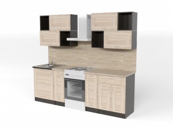 Кухонный гарнитур Томилла макси 5 1800 мм (Герда) в Богдановиче - bogdanovich.mebel-e96.ru