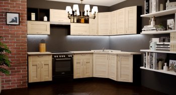 Кухонный гарнитур Томилла оптима 5 2700х1600 мм (Герда) в Богдановиче - bogdanovich.mebel-e96.ru