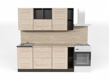 Кухонный гарнитур Томилла макси 4 1800 мм (Герда) в Богдановиче - bogdanovich.mebel-e96.ru