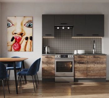 Кухонный гарнитур Трансильвания 2000 мм в Богдановиче - bogdanovich.mebel-e96.ru