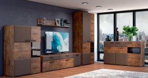 Тумба 3 двери 1500 РИО Смоки Soft touch/Таксус (БМ) в Богдановиче - bogdanovich.mebel-e96.ru