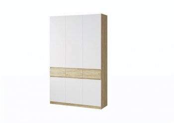 Шкаф 1500 мм Турин ЛДСП крафт/белый шагрень (ВВР) в Богдановиче - bogdanovich.mebel-e96.ru