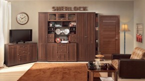 Угловая стенка Шерлок дуб сонома дуб сонома в Богдановиче - bogdanovich.mebel-e96.ru