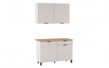 Кухонный гарнитур 1200 мм Венера кашемир ЛДСП (Олмеко) в Богдановиче - bogdanovich.mebel-e96.ru