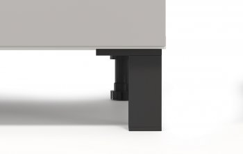 Шкаф нижний Венера (1000) ЛДСП белый (Олмеко) в Богдановиче - bogdanovich.mebel-e96.ru