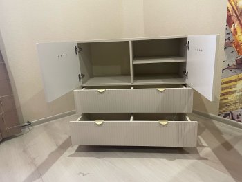 Комод 2дв. 2ящ. Капри (Кураж) в Богдановиче - bogdanovich.mebel-e96.ru