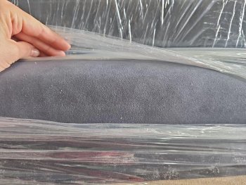 Диван Реал 120  микровелюр серый в Богдановиче - bogdanovich.mebel-e96.ru