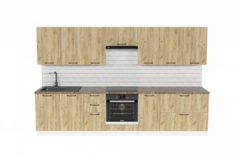 Кухонный гарнитур Янтарь 3000 мм (Герда) в Богдановиче - bogdanovich.mebel-e96.ru